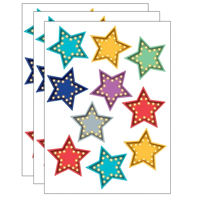 TEACHER CREATED RESOURCES (3 PK) MARQUEE STARS ACCENTS