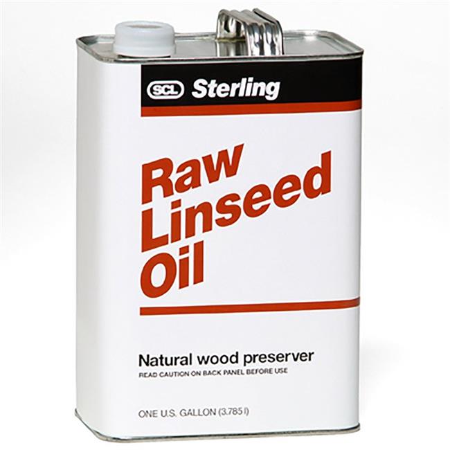 Sterling 1001662 1 gal Raw Linseed Oil Natural Wood Preservative