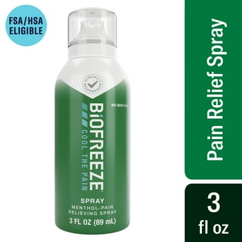 Biofreeze Pain  Spray, 3 oz. Aerosol Spray, Colorless