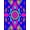 Blue, Pattern 4, variant on ODIKA 8'x10' Machine Washable Non-Slip Area Rug, Enchanted Kaleidoscope Mystical Jewel Toned Treasure High Traffic Rug, Blue, 556748