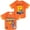Orange, variant on Back To The Future Marty McFly Men's Headgear Classics Embroidered Baseball Jersey (Medium, Blue)