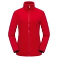 thumbnail image 7 of Womens Outerwear Winter Jackets Waterproof 3 in 1 Ski Raincoats with Fleece Inner Color Block Warm Snow Coats Red, 3XL, 7 of 7