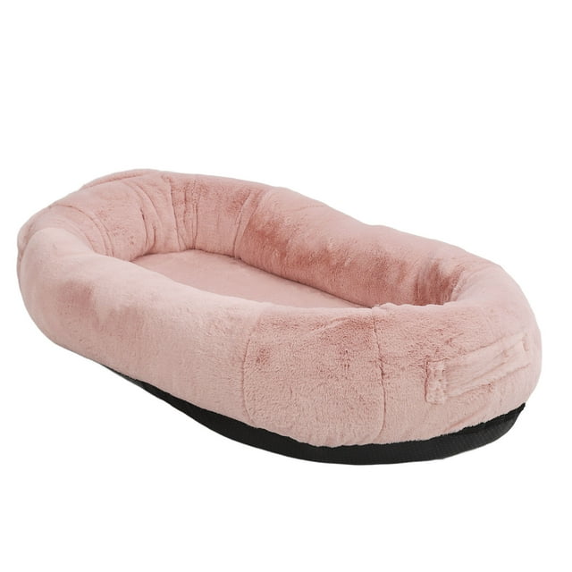 Cama Para Perros, Cama Para Perros Grandes de Tamaño Humano, lavable, Desmontable, Cama Ortopédica para Perros Con Bolsillo de Almacenamiento, Cama para Perros Humanos de color