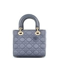 thumbnail image 3 of Pre-Owned My ABCDior Lady Dior Bag Cannage Quilt Satin with Crystal Charms By Rebag, 3 of 8