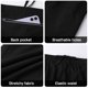 thumbnail image 3 of Pantalones deportivos 2 en 1 para hombre ajustados elásticos absorbentes de humedad transpirables para correr baloncesto, 3 of 8