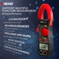 thumbnail image 5 of ANENG ST170 Smart Clamp Meter 1999 Counts Auto-ranging Digital Multimeter LCD Screen AC DC Voltage AC Current Tester Flashlight NCV Induction Voltage Meter Resistance Capacitance Diode Test, 5 of 7