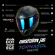 thumbnail image 4 of Casco Abatible Obsidian Ab Solido Aurora Verde Mate XL, 4 of 5
