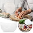 thumbnail image 4 of LEARNEVER Rice Paper Water Bowl Dipper, Paper Bowls Rice Holder, Spring Roll Water Bowl Rice Paper Holder, Rice Paper Holder with Side Pocket for Rice Paper Wrappers for Spring Rolls, Summer Rolls, 4 of 6