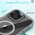 thumbnail image 2 of for iPhone 14 Pro Case, [Compatible with MagSafe] Full-Body Protection Anti-Scratch Case with Built-in Screen Protector, Front Cover TPU Frame Durable for iPhone 14 Pro Cover, Grey, 2 of 8