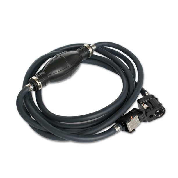 Oil Tank OneWay Valve Manual Pump Fuel Pipe for Black Rubber Hose