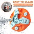 thumbnail image 1 of Comedero para Perros Antiahogo con Sonido, Juguete de Alimentación Lenta para Perros y Gatos, Dispensador de Comida Interactivo, Juguete Rompecabezas para Mascotas, 1 of 5