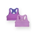 thumbnail image 2 of Athletic Works Girls Sports Bra, 2 Pack, Sizes XS-XXL, 2 of 4