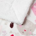 thumbnail image 4 of Kids Ultra-Soft Micromink Sherpa Blanket - Throw, Pink Kitties, 4 of 6