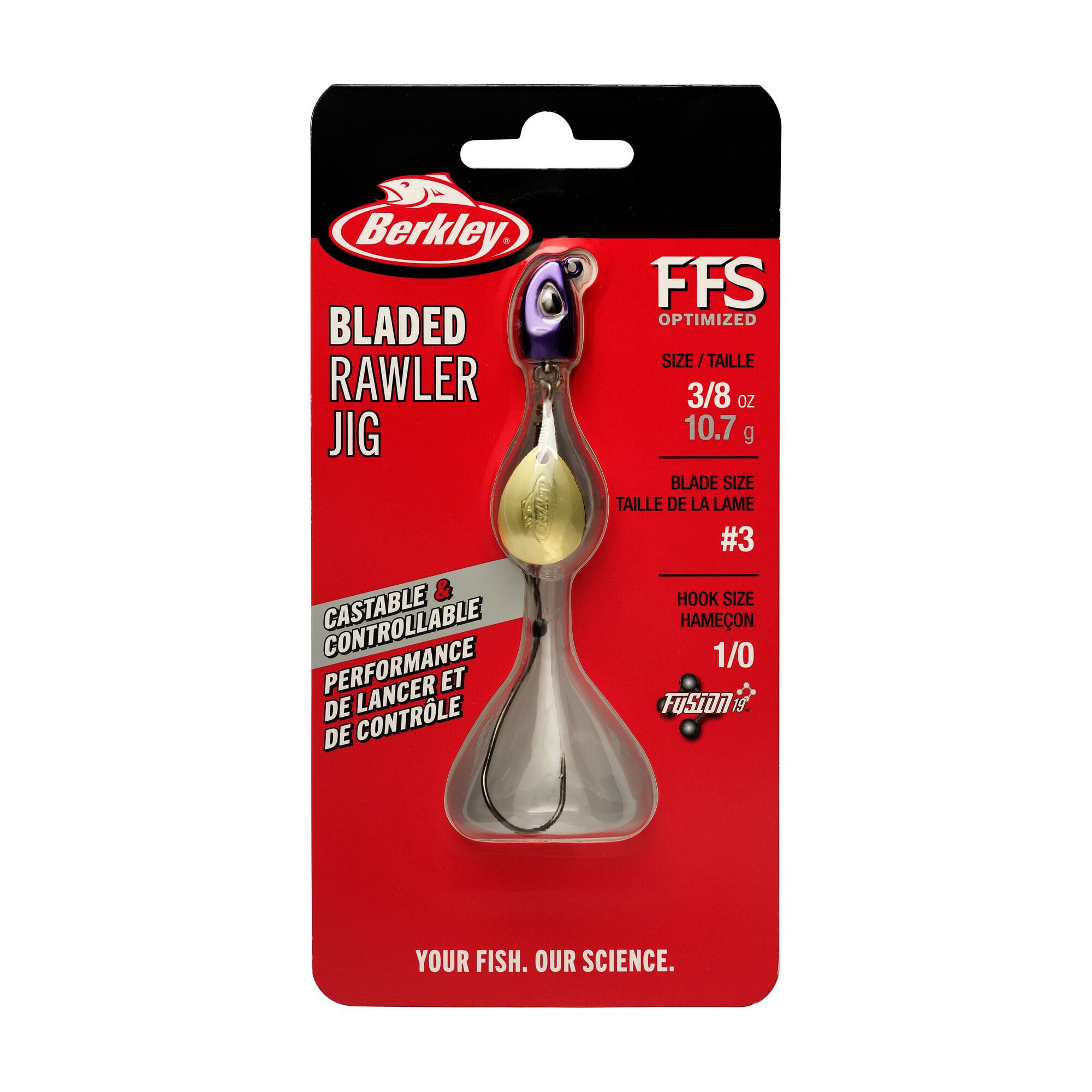 Berkley Bladed Rawler Jig, Crawler Jigs, SKOL (1 Count)