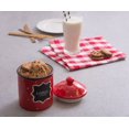 thumbnail image 3 of Design Imports CAMZ38009 Ceramic Red Canister - Small, 3 of 9