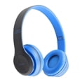 thumbnail image 1 of Auricures inalámbricos estéreo con Bluetooth, auricures sobre oreja, Azul SM SunniMix Auriculares plegables, 1 of 7
