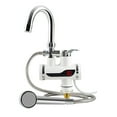 thumbnail image 3 of Hot Water Heater Instant Electric Hot Flowing Shower Instantaneous Water Heating Faucet Kitchen Tap Tankless Portable Shower ,Easy to Install, 3 of 7