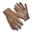 thumbnail image 2 of Cortech Slacker Mens Leather Motorcycle Gloves Brown LG, 2 of 3