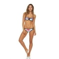 thumbnail image 6 of Swimsuit - Bikini - Bandeau Neoprene Bikini Set - Tropic-Color:Blue,Size:S, 6 of 9