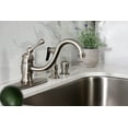 thumbnail image 3 of Kingston Brass SD1608 Heritage Soap Dispenser, Brushed Nickel, 3 of 5