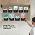 thumbnail image 5 of ELTOW Pantry Bins for Food Organization and Storage, Black, Pack of 6, 5 of 5