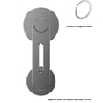 thumbnail image 4 of Magnetic Laptop Phone Stand Foldable 2-in-1 Adjustable Vertical Holder for Desk Home Office Travel,1PC,Gray, 4 of 6