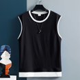 thumbnail image 2 of Afdoent Mens Casual Tank Tops Men's Sleeveless Vest Loose Fit Breathable Tank Top For Casual Sport Wear Streetwear, 2 of 4