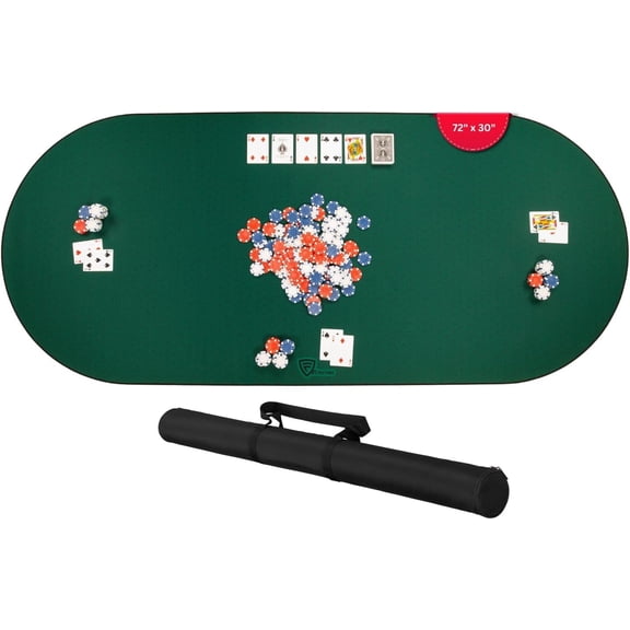 Feltectors Board Game Mat, Table Cover for Mahjong, Poker, Playing Cards, Tile Games, Dominoes 72 x 30 inch