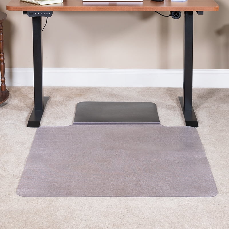 Ergonomic Sit or Stand Chair Mat with Hinged Cushioned Mat Anti