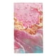 thumbnail image 1 of Fotbe Abstract Pink Gold Splash Toalla Premium con Patrón, Toalla de Microfibra de Secado Rápido, Ligera y Altamente Absorbente (27.5x16in), Ideal para Uso Diario, 1 of 6