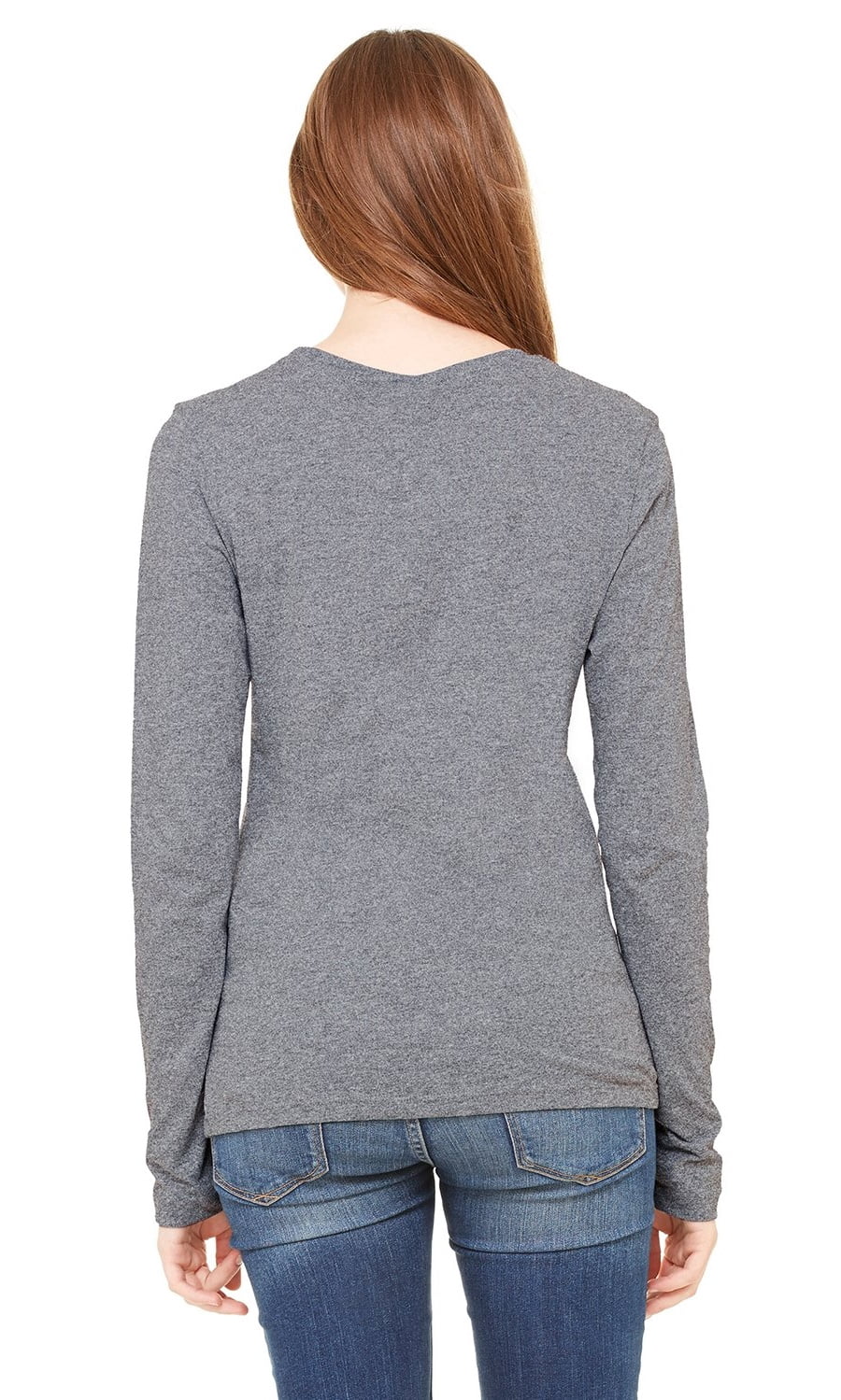 Women's Thick Crewneck Long Sleeve T-Shirt