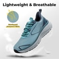thumbnail image 3 of FitVille Men's Wide Fit Slip - Resistant Running Shoes Thick-Sole Upgraded Arch Support Shoes with Rebound Cushioning for Men, 3 of 6