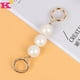 thumbnail image 4 of Fancy Pearl Belt Small Bag Accessories Blanco Imitación Pearl Universal Valentines Día Decoración de cumpleaños Regalos para Mujeres Oro seitruly AP004770-01, 4 of 6