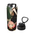 thumbnail image 2 of Botella de agua aislada Spy x Family Sports de acero inoxidable, portátil, para exteriores, para viajes, fitness, estudiantes, talla única., 2 of 7