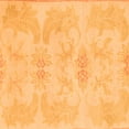 thumbnail image 1 of Ahgly Company Indoor Square Abstract Orange Modern Area Rugs, 4' Square, 1 of 4