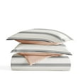 thumbnail image 3 of Duvet Cover Set - Ultra Soft & Breathable - Rose Desert Stripe for King Size Bedding by Comfort Canopy, 3 of 21