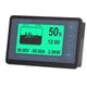 thumbnail image 4 of Medidor de capacidad de batería portátil, liviano, resistente al agua, color negro, medidor de capacidad de batería, culomímetro de 8 a 120 V, 350 A (0 a 500 A), 4 of 12
