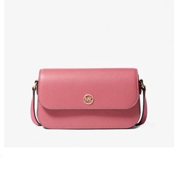 Michael Kors Bolso Bandolera Pequeño de Viaje Jet Set (Sorbete de Bayas Claro) 35F4GTVC1L-ltbry