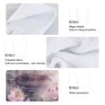 thumbnail image 5 of BZSMCE Hanging Hand Towels Fashion Pavilion Lotus Flowers Water Pattern 2-Pack - Velcro Style Bathroom Kitchen Towels, 5 of 7