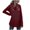 Wine, variant on Lilgiuy Women's Turtleneck Solid Color Sweater Long-sleeve Patchwork Slit Knitted Sweater,Army Green,6 2022 Fall Winter