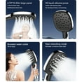 thumbnail image 4 of Pommeau de Douche Turbo Maison Bain Douche Buse Chauffe-Eau Filtre Douche, Pommeau de Douche Pressurisé Réglable Infiniment, 4 of 7