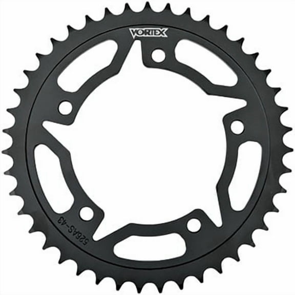Vortex 530 Steel Rear Sprocket 42 Tooth Black for Triumph Daytona 955i 2001-2002