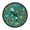 Seafood Wine, variant on Indoor 12' Voice-Activated Luminous Decoration Wall Clock With LED Night Light Red&white Stars