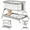 Gray, variant on Baby Bassinet, Bobiber 3-in-1 Baby Bassinet Bedside Sleeper with Rocking and Adjustable Height, Storage Basket, Wheels, for 0-24 Months, Grey