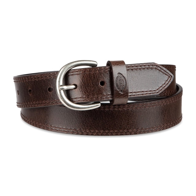 Cinturón Casual de Cuero Genuino para Mujer Dickies Marrón Mediano