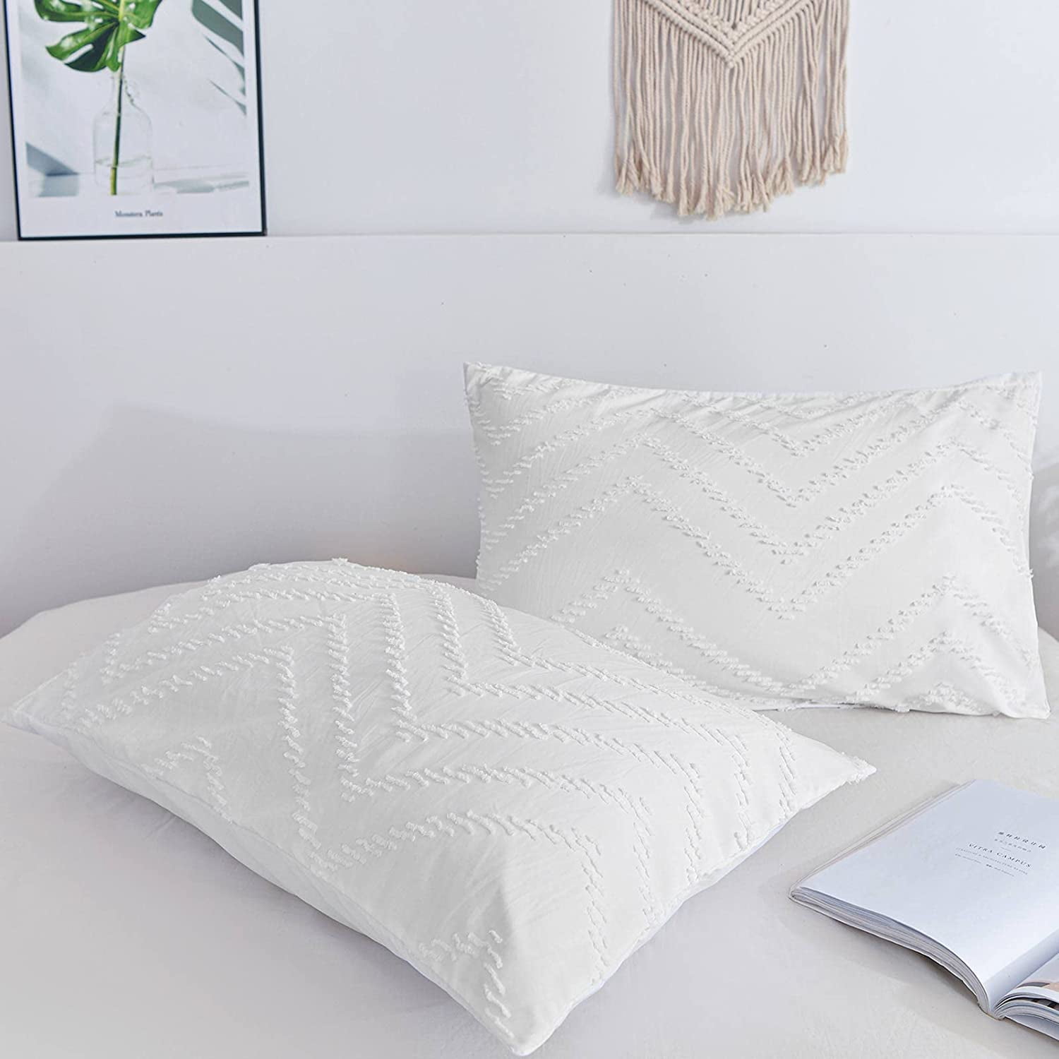 Pillow Case/Pillow Shams Queen Set of 2 
