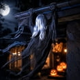 thumbnail image 6 of Diceymbol Halloween Climbing Dead Zombie Scary Halloween Decorations for Front Yard Wall Display 47 Inch, 6 of 9