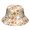 Halloween Grid Ghost Leaf Cream Pattern, variant on Halloween Bat Mushroom Black Pattern Bucket Hat, Travel Foldable Hat with Wide Brim & Breathable Fabric, Lightweight Breathable Gifts for Hiking Camping Fishing Beach
