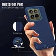 thumbnail image 4 of Entronix Heavy Duty Case Compatible with Moto G Power 2025, Shockproof Dustproof Protective Hard Cover, Blue, 4 of 6