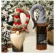 thumbnail image 2 of Funda para botella de vino de Navidad, 3 fundas para botella de vino, bolsas de decoración navideña para botellas, bolsas de regalo de vino de Navidad, funda para botella de vino para decoraciones de Afortunado Sencillez, 2 of 6